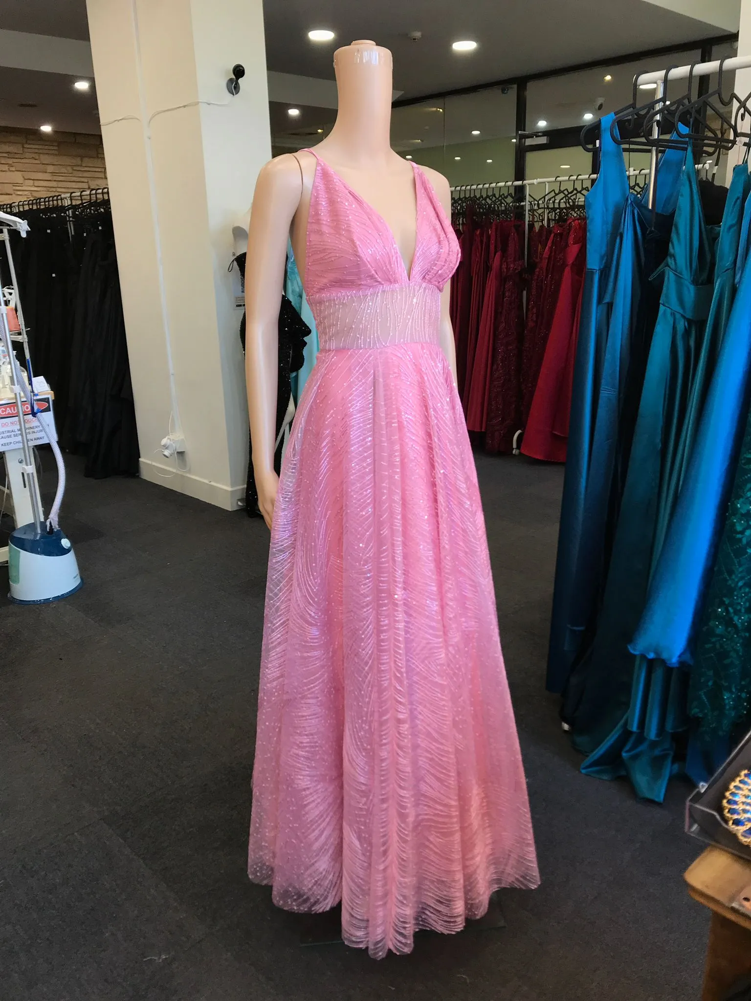 598 – QYN Maisie Pink Gown