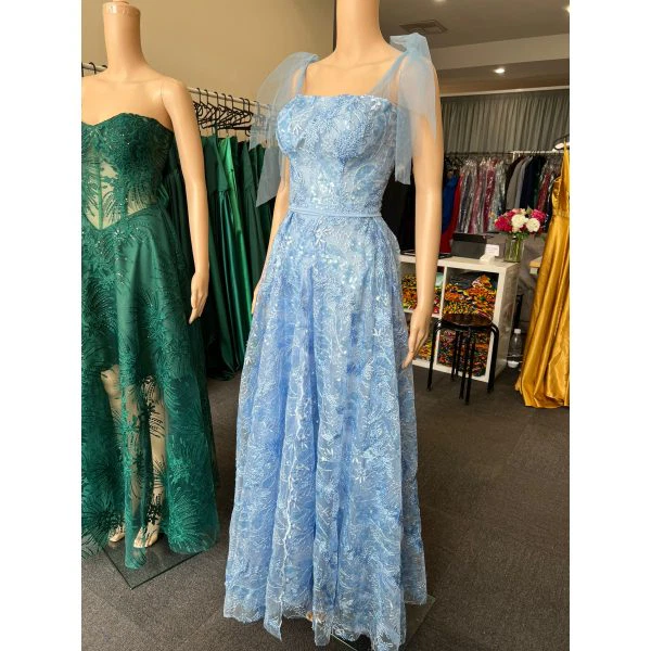 822 - QYN Francesca Baby Blue Gown