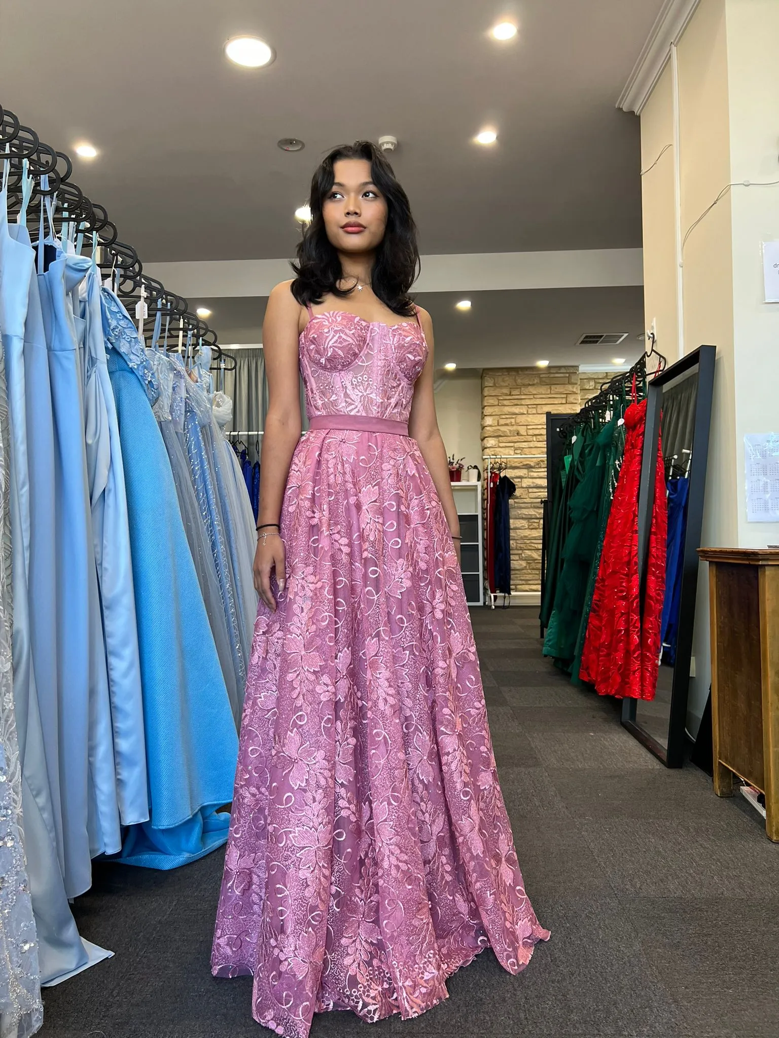 938 – QYN Elise Pink Gown