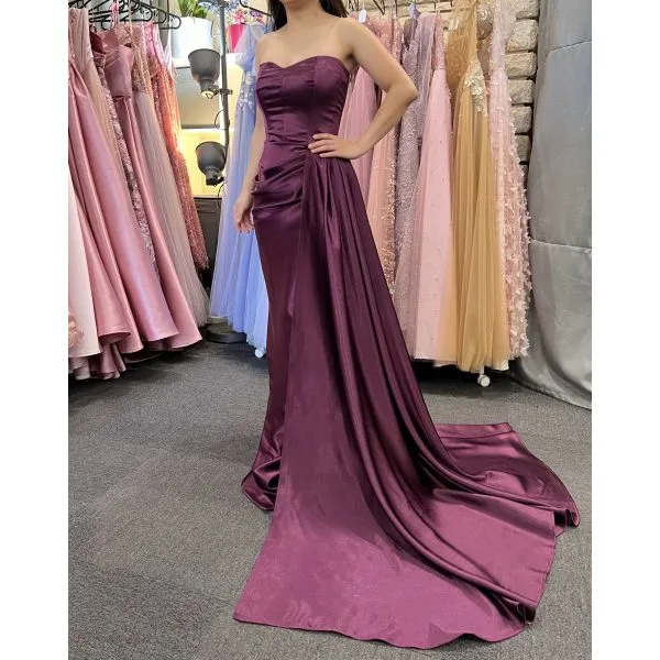 Q631 - QYN Gabrielle Violet Dress