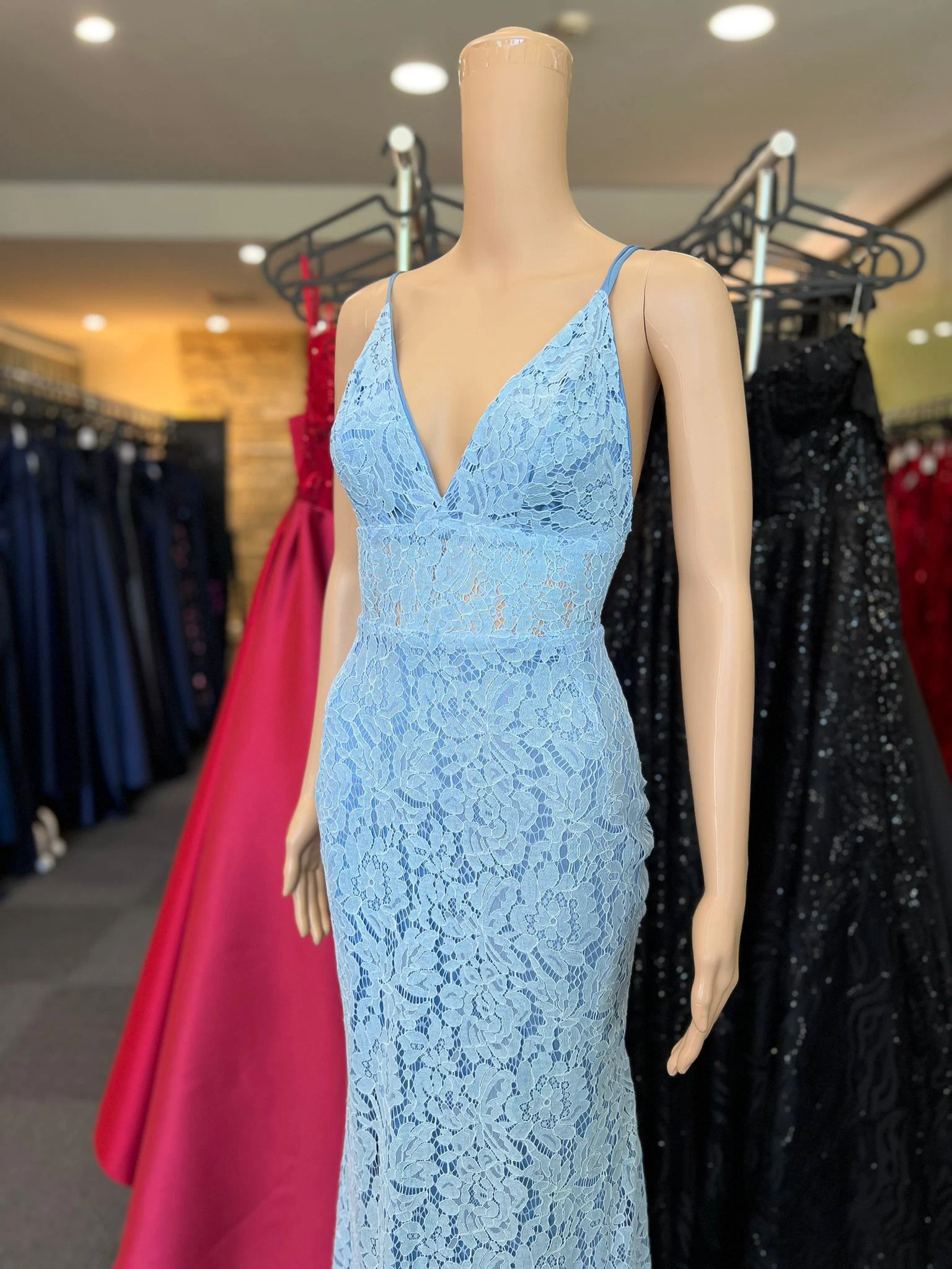 Q317 – QYN Isabela Baby Blue Dress