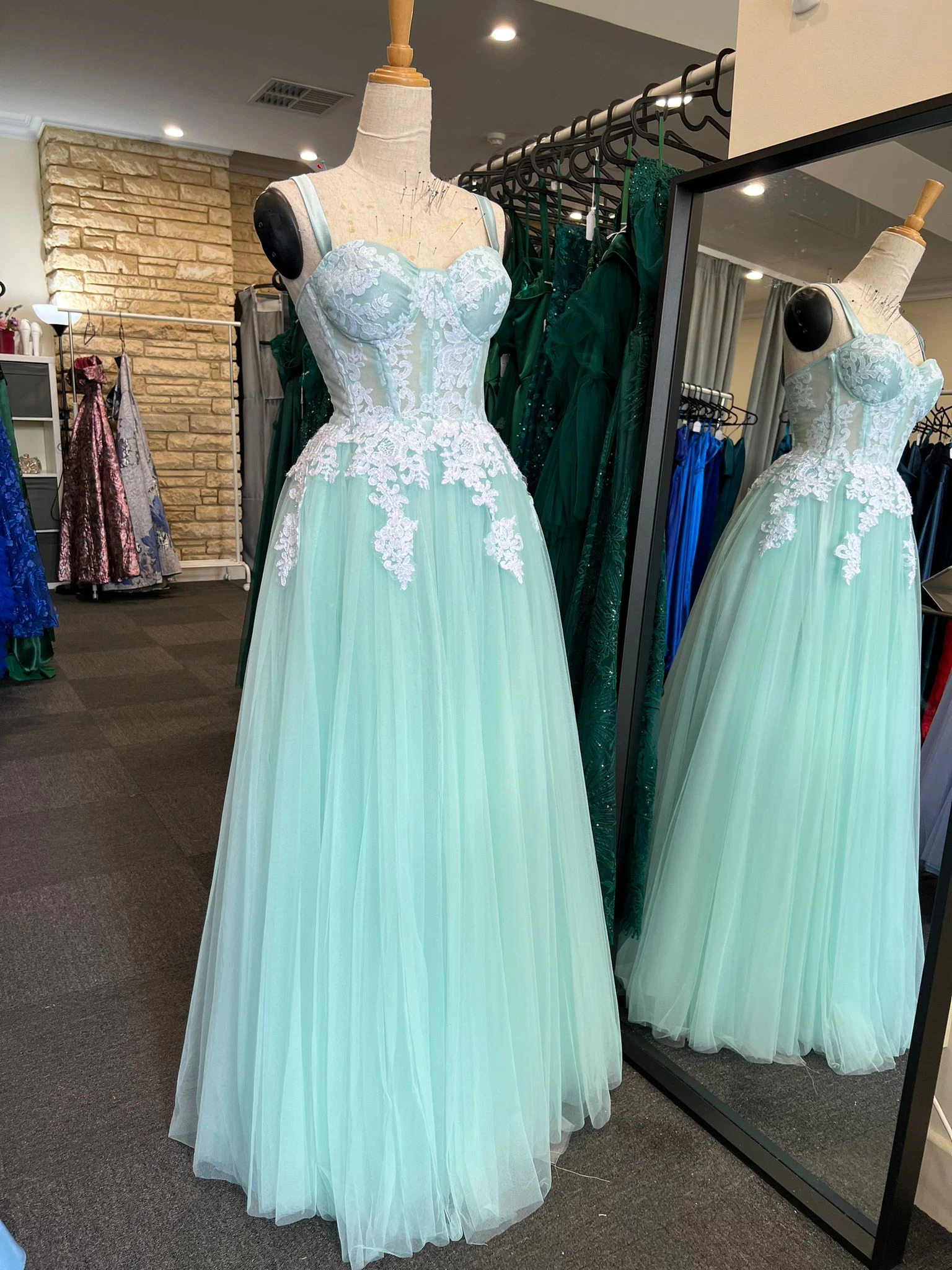 Q469 – QYN Meilani Baby Blue Gown 5