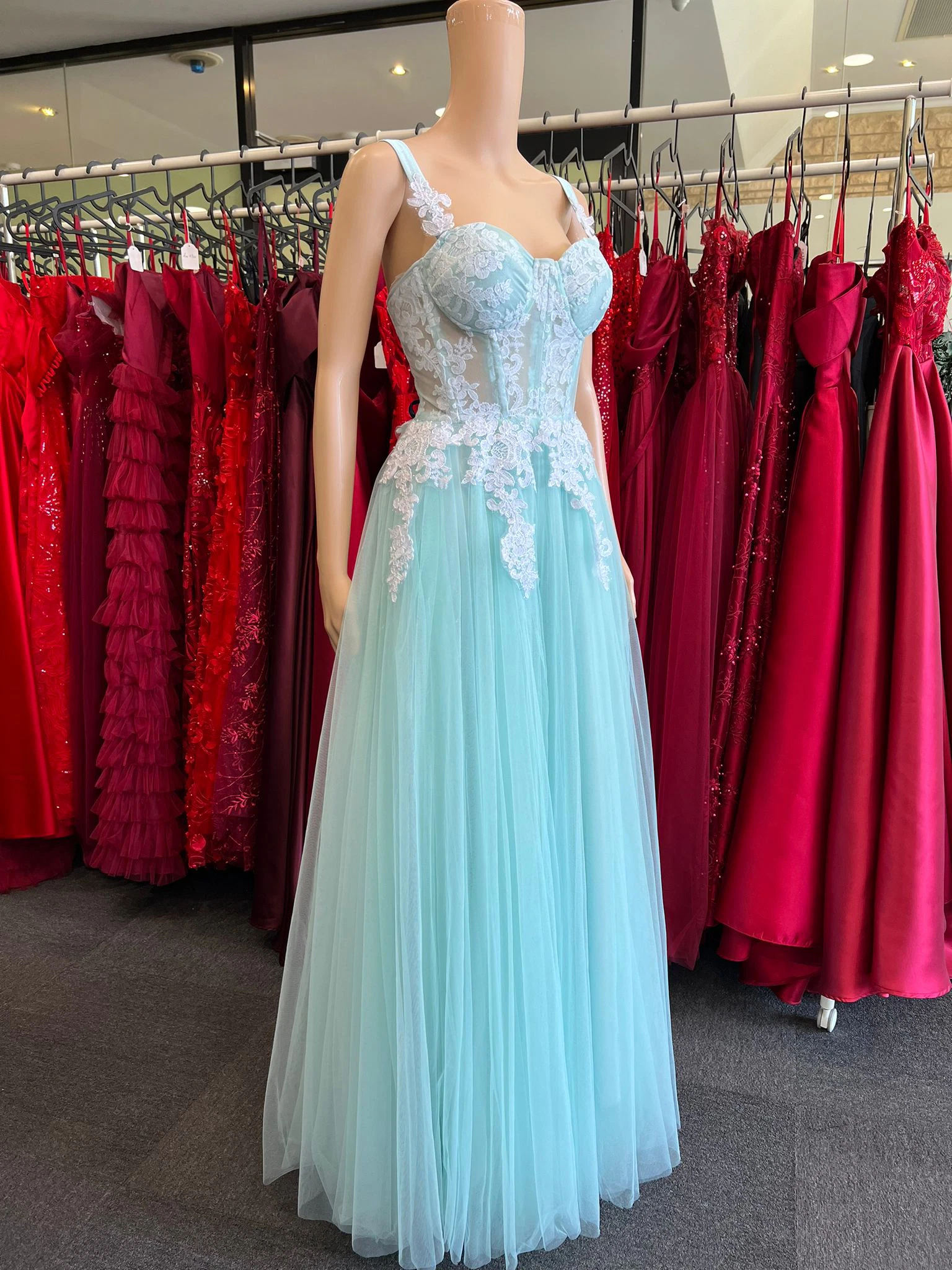 Q469 – QYN Meilani Baby Blue Gown