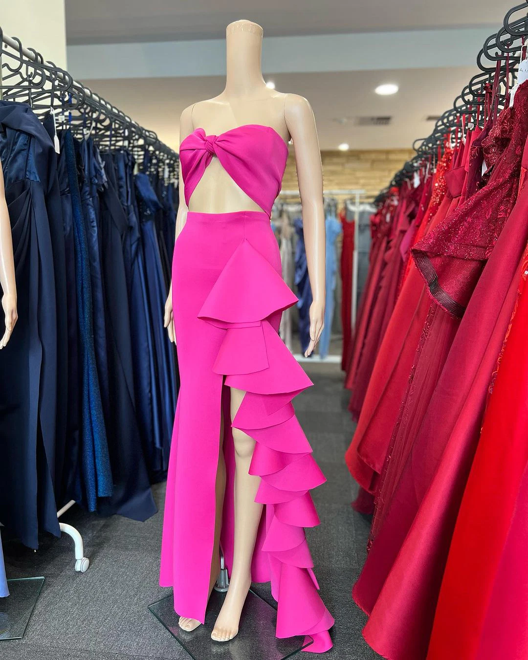 Q519 – QYN Martha Pink Dress Q519 – QYN Martha Pink Dress