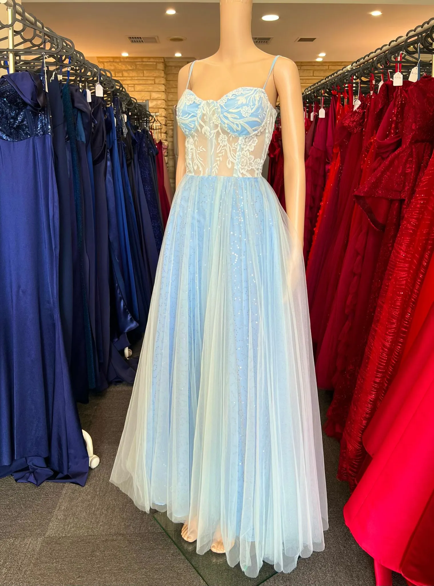 Q570 – QYN Isabela Baby Blue Gown