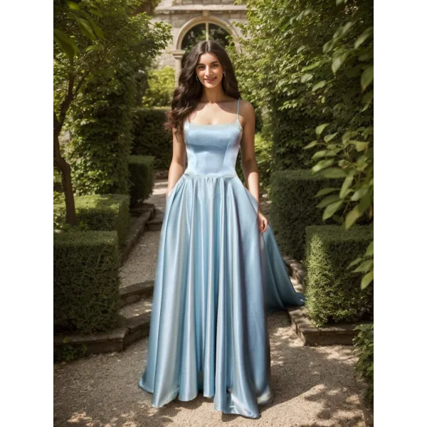 Q595 - QYN Gracie Blue Gown