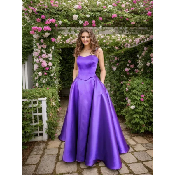 Q598 - QYN Braelynn Purple Gown