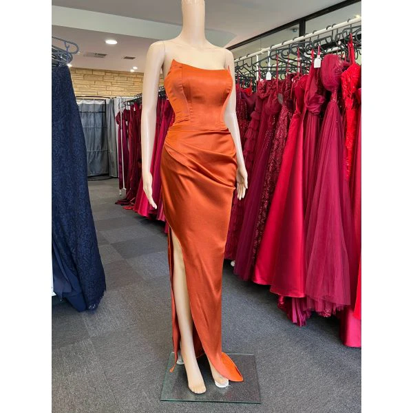 Q606 - QYN Addilyn Copper Dress