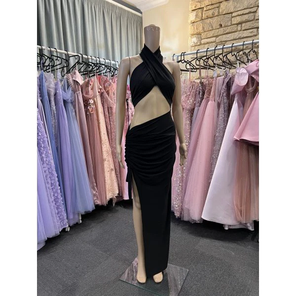 Q673 - QYN Lakelynn Black Dress