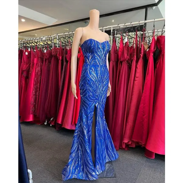 Q713 - QYN Brynlee Royal Blue Gown