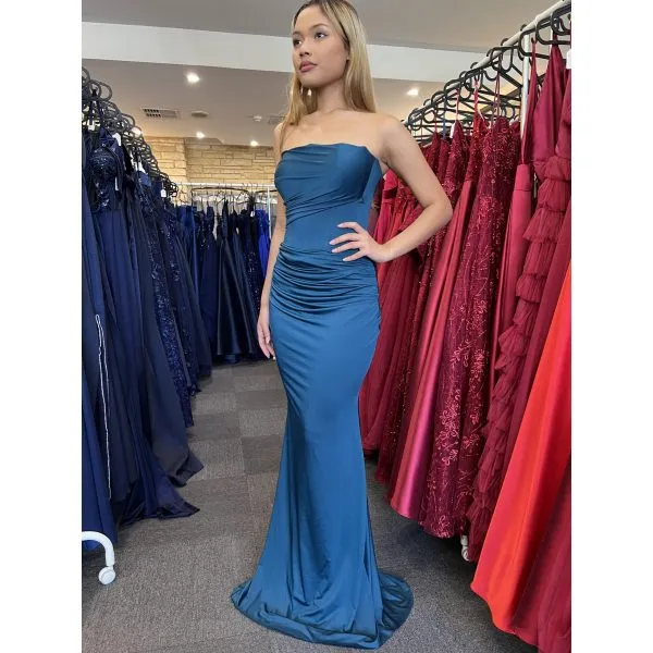 Q736 - QYN Della Blue Dress