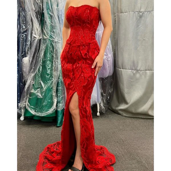 Q749 - QYN Alora Red Dress