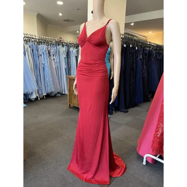 Q805 - QYN Tiffany Red Gown