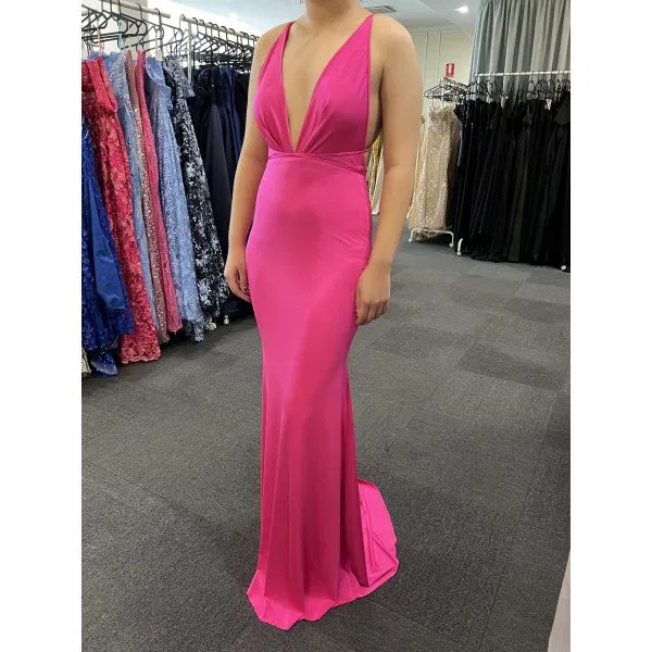 Q830 - QYN Theodora Pink Dress