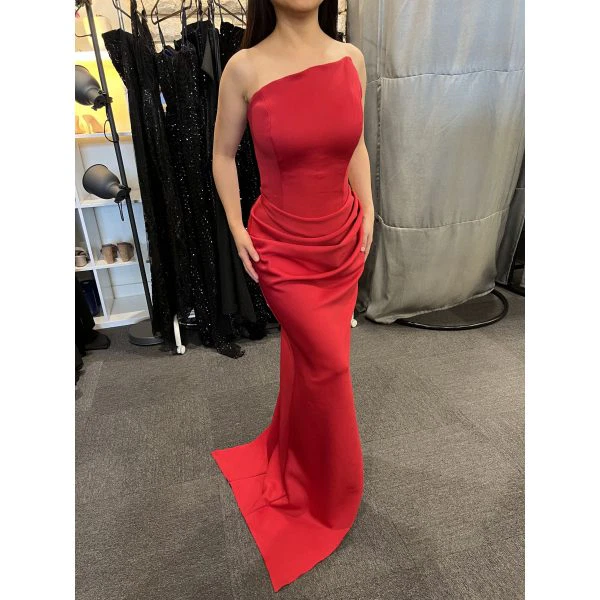 Q840 - QYN Paislee Red Gown
