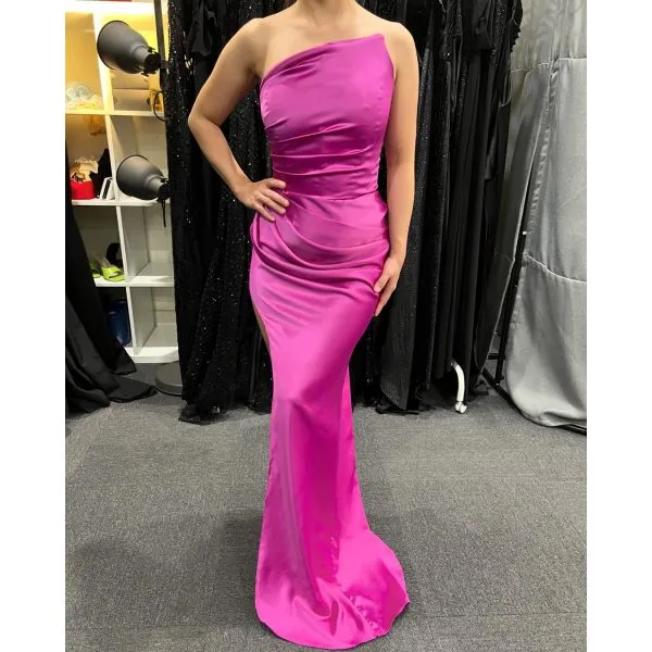 Q853 - QYN Jolene Pink Dress