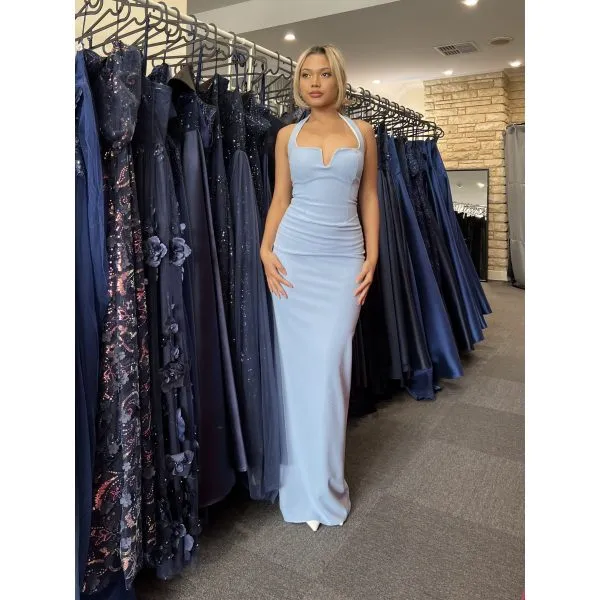 Q895 - QYN Skye Baby Blue Dress