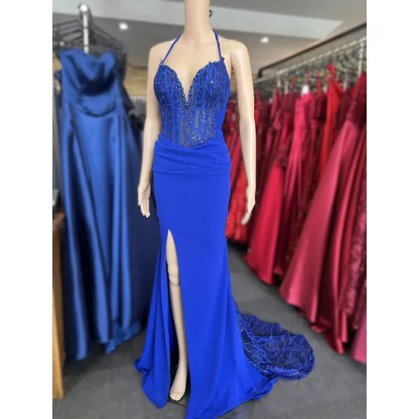 Q897 - QYN Vesna Blue Gown