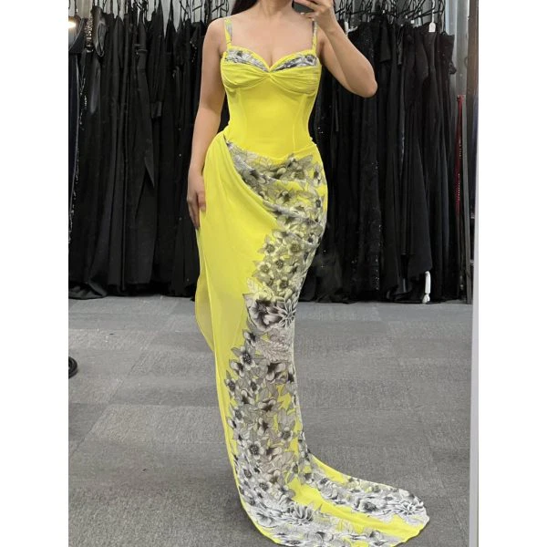 Q918 - QYN Charley Lemon Dress