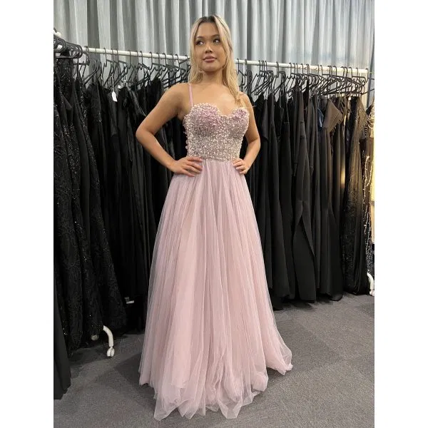 Q955 - QYN Vivienne Pink Gown