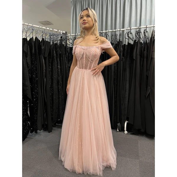 Q956 - QYN Imogen Pink Gown