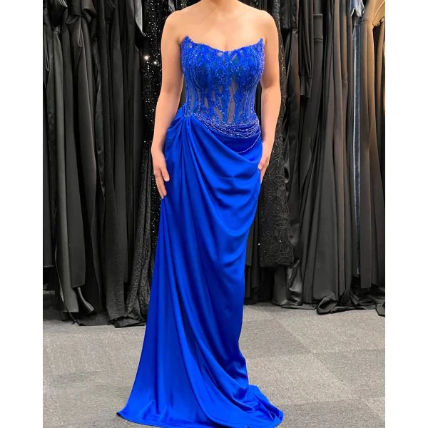 Q972 - QYN Cecilia Royal Blue Dress