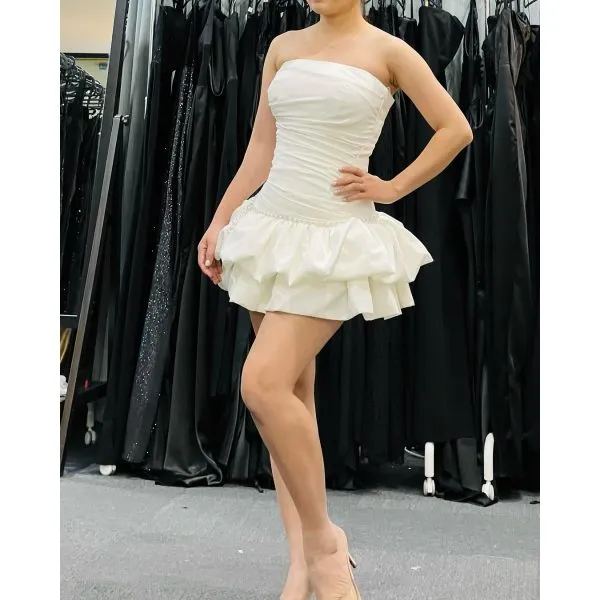 Q974 - QYN Ella White Dress