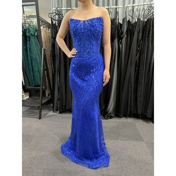 Y308 - QYN Tiana Blue Gown