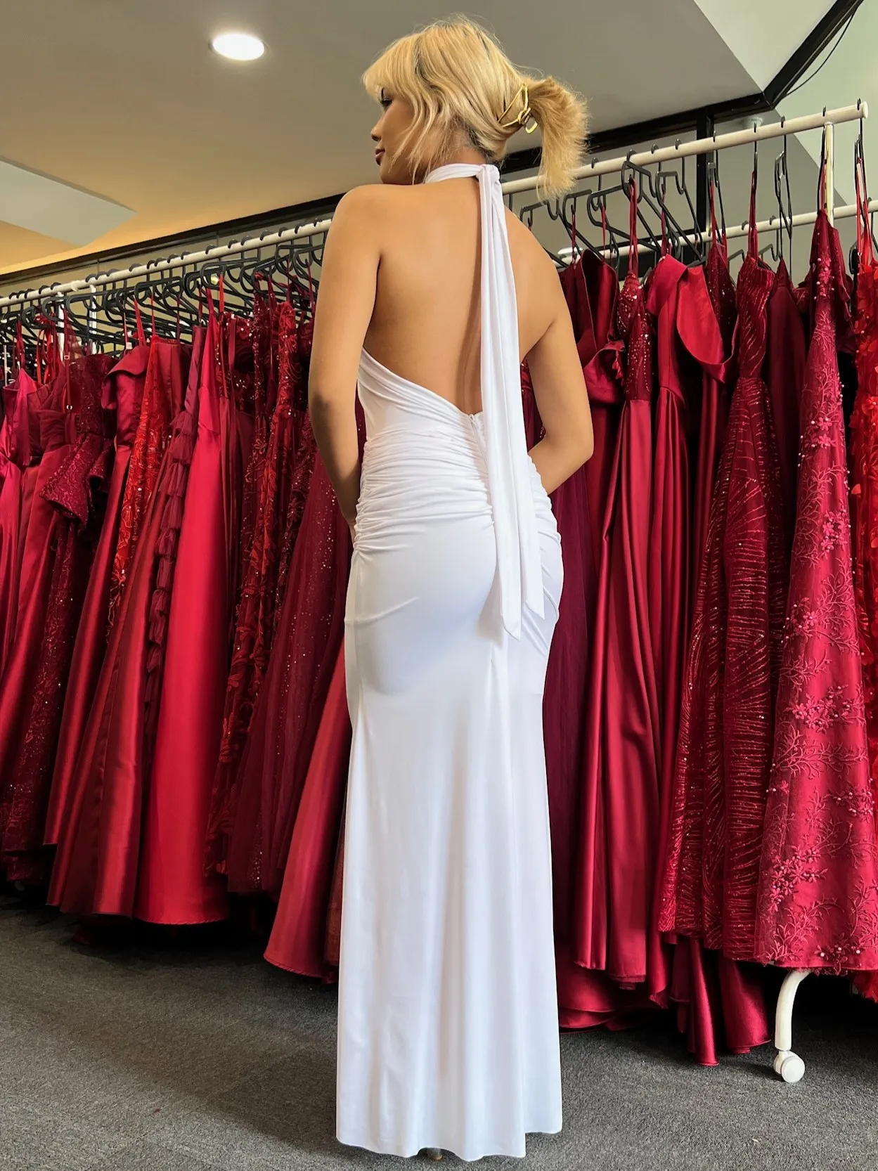 Y369 – QYN Zora White Dress 2