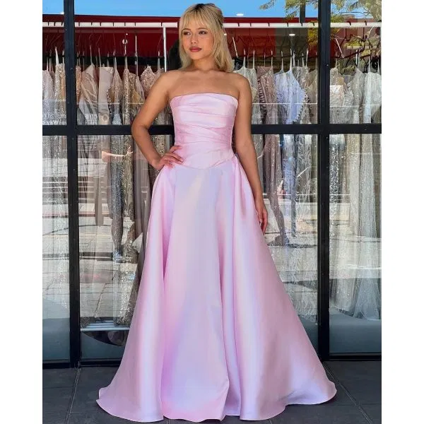 Y396 - QYN Blossom Waltz Pink Gown