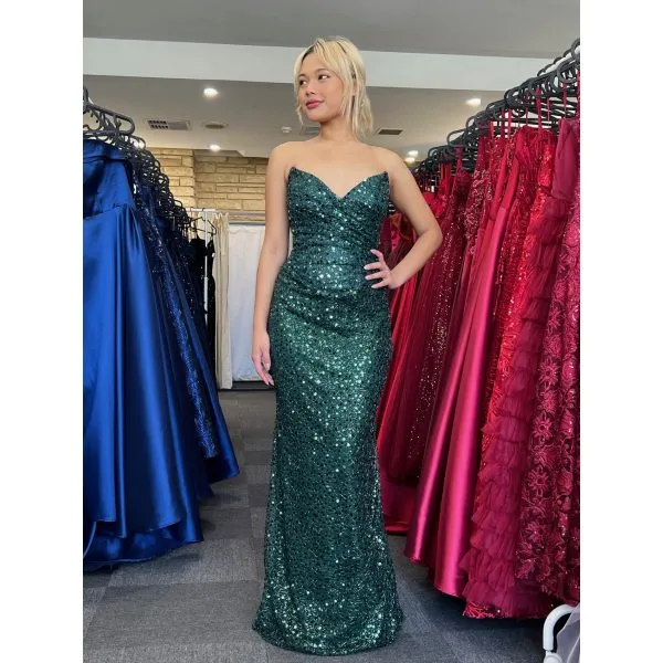 Y398 - QYN Ramona Green Gown