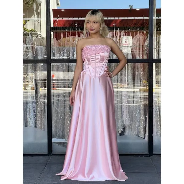 Y412 - QYN Sara Love Pink Gown