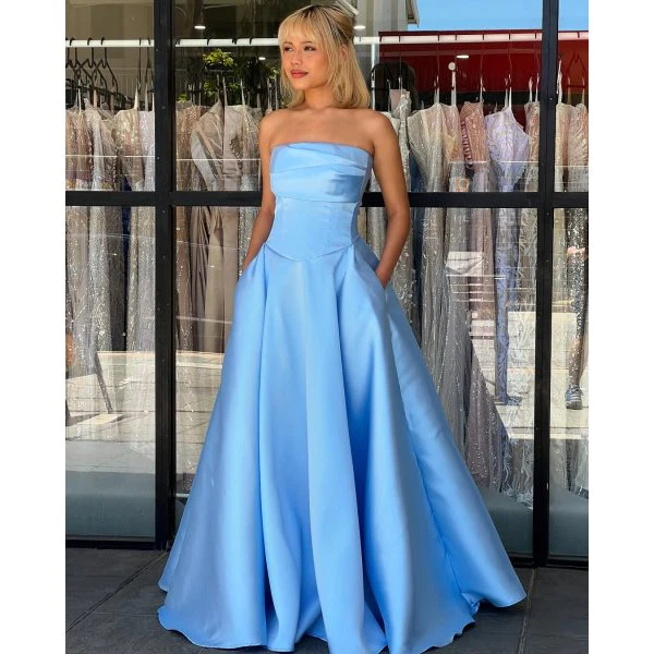 Y426 - QYN Laila Anne Baby Blue Gown