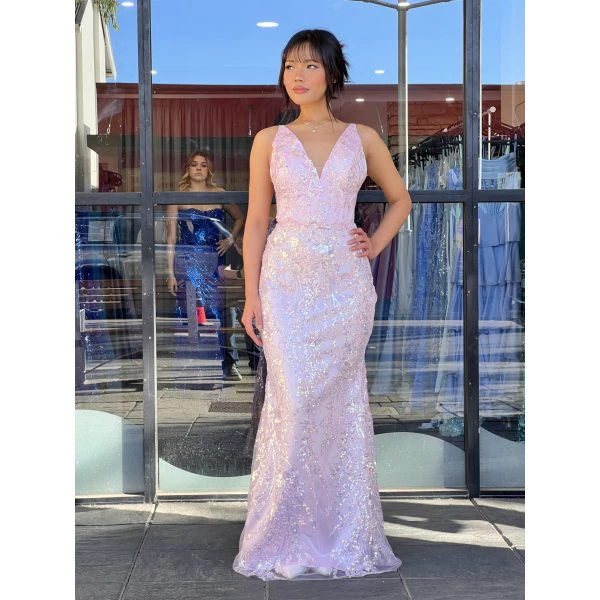 Y511 - QYN Lydia Eden Pink Gown