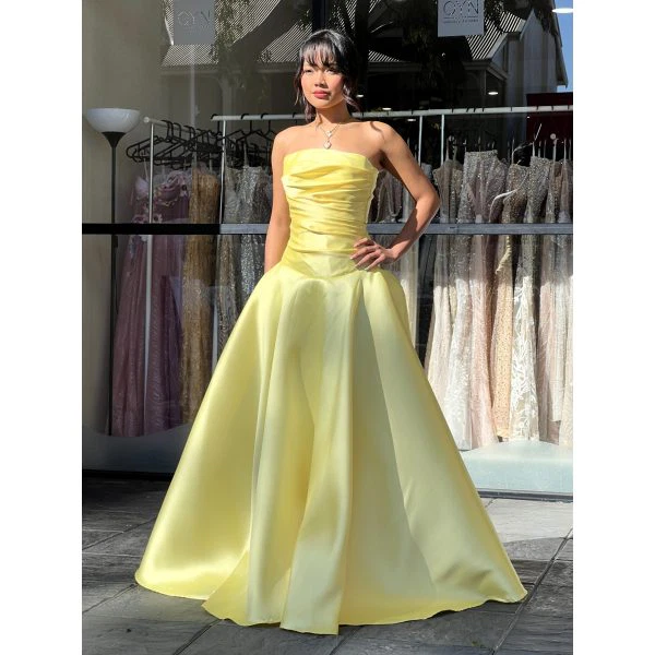 Y578 - QYN Hanna Lucille Yellow Gown