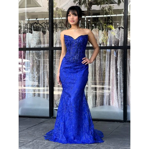 Y609 - QYN Harmony Kira Blue Gown